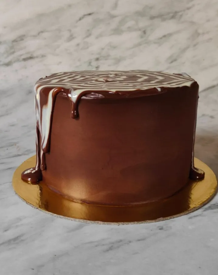 Brazilian Choco Caramel Russian Honey cake 4 - By Farida Taher