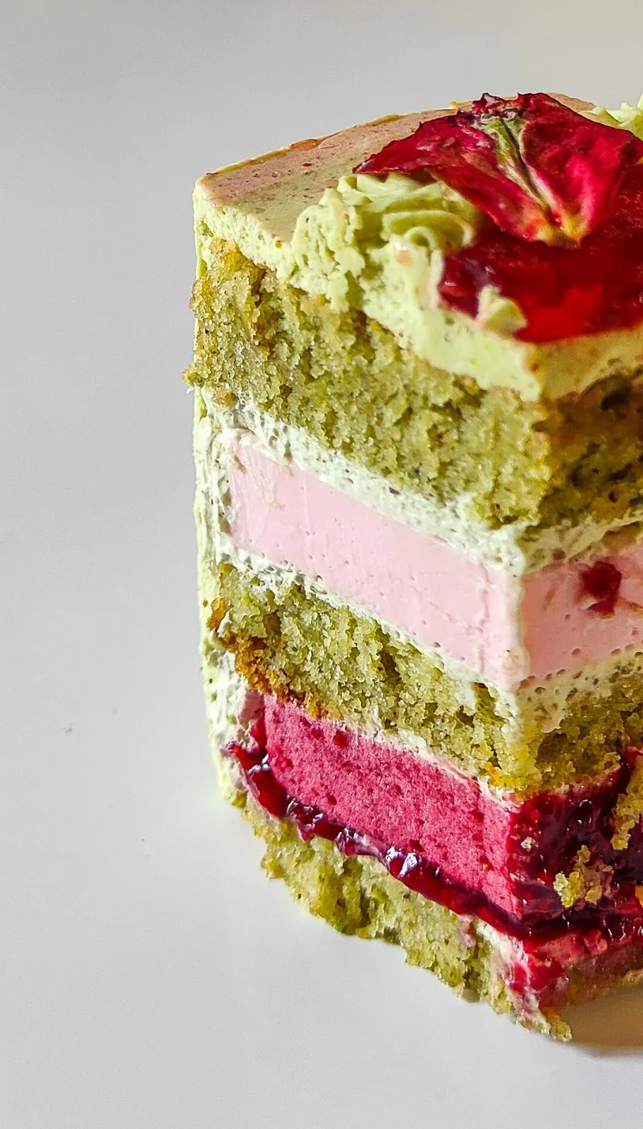 Dessert Rose layered cake 5 - By Farida Taher