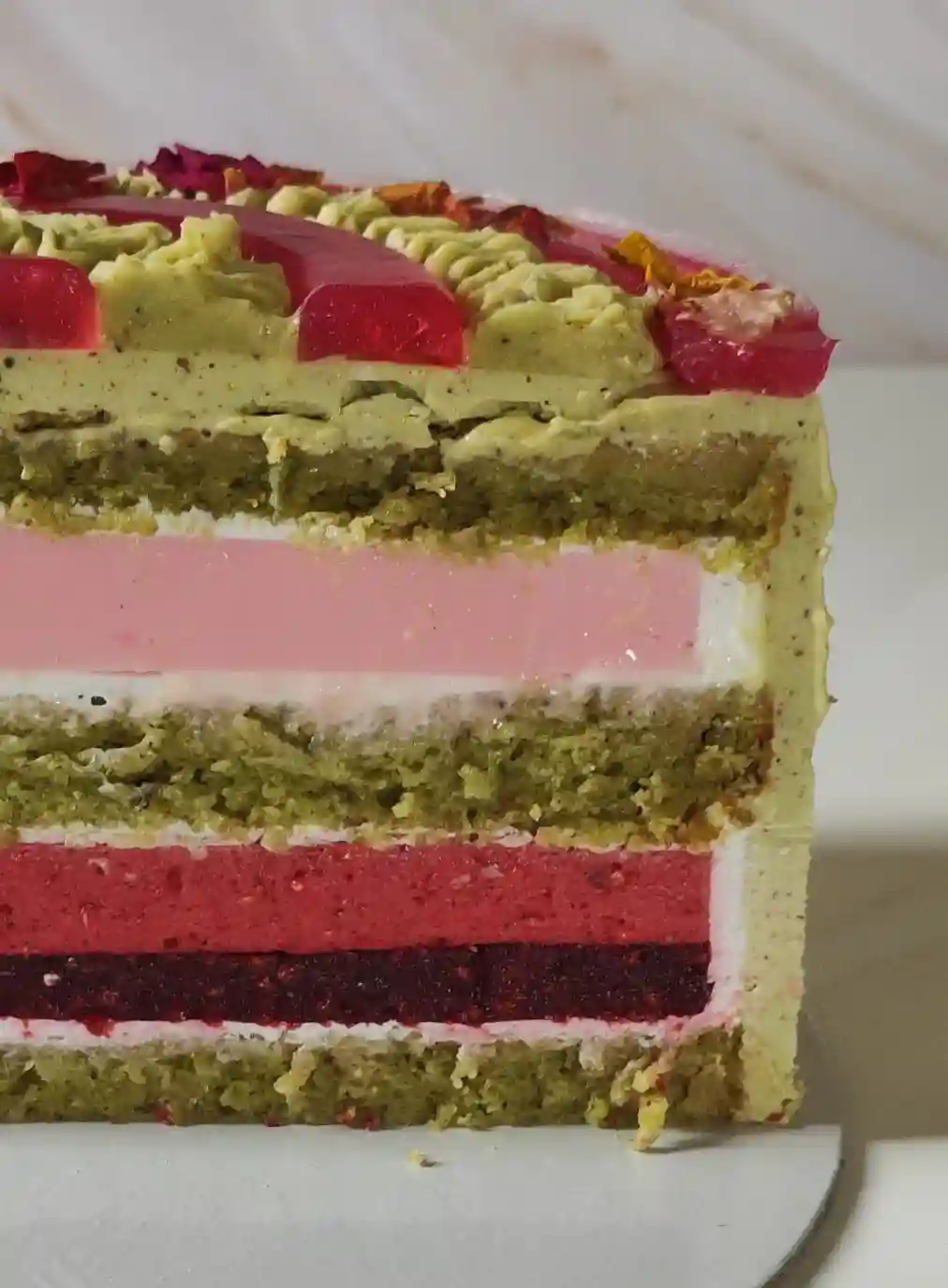 Dessert Rose layered cake 6 - By Farida Taher