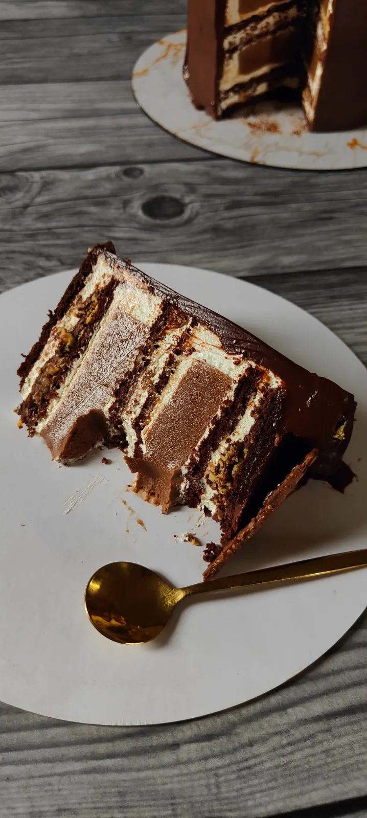 Ferrero Rocher Russian honey cake 3 - By Farida Taher