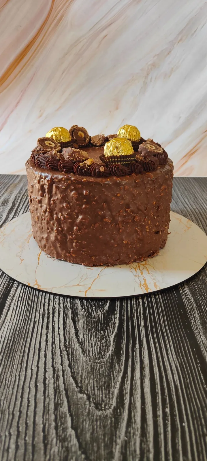 Ferrero Rocher Russian honey cake 6 - By Farida Taher