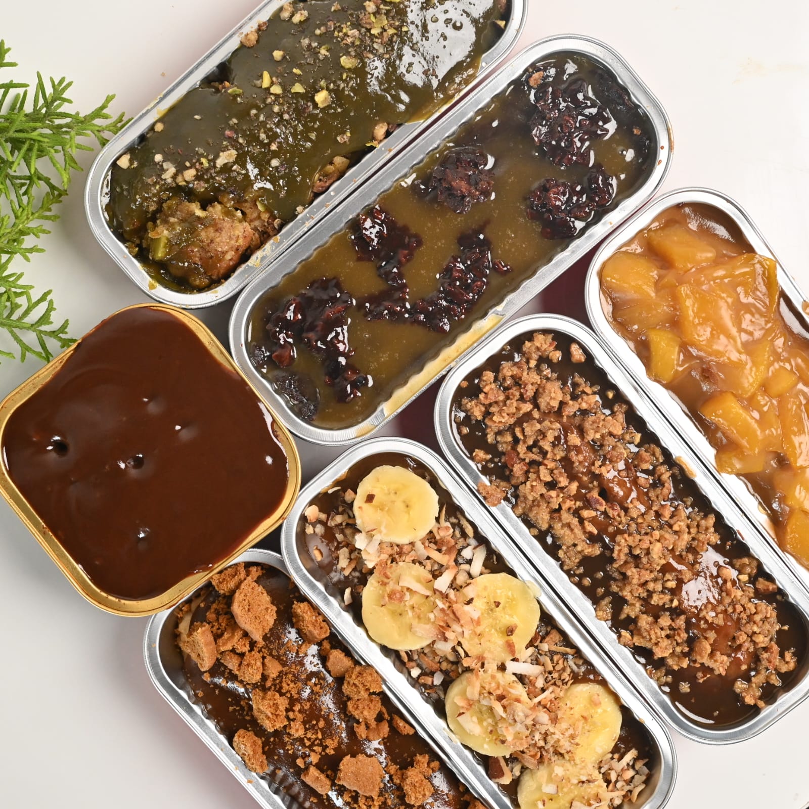 International Layered Puddings 1 - By Farida Taher