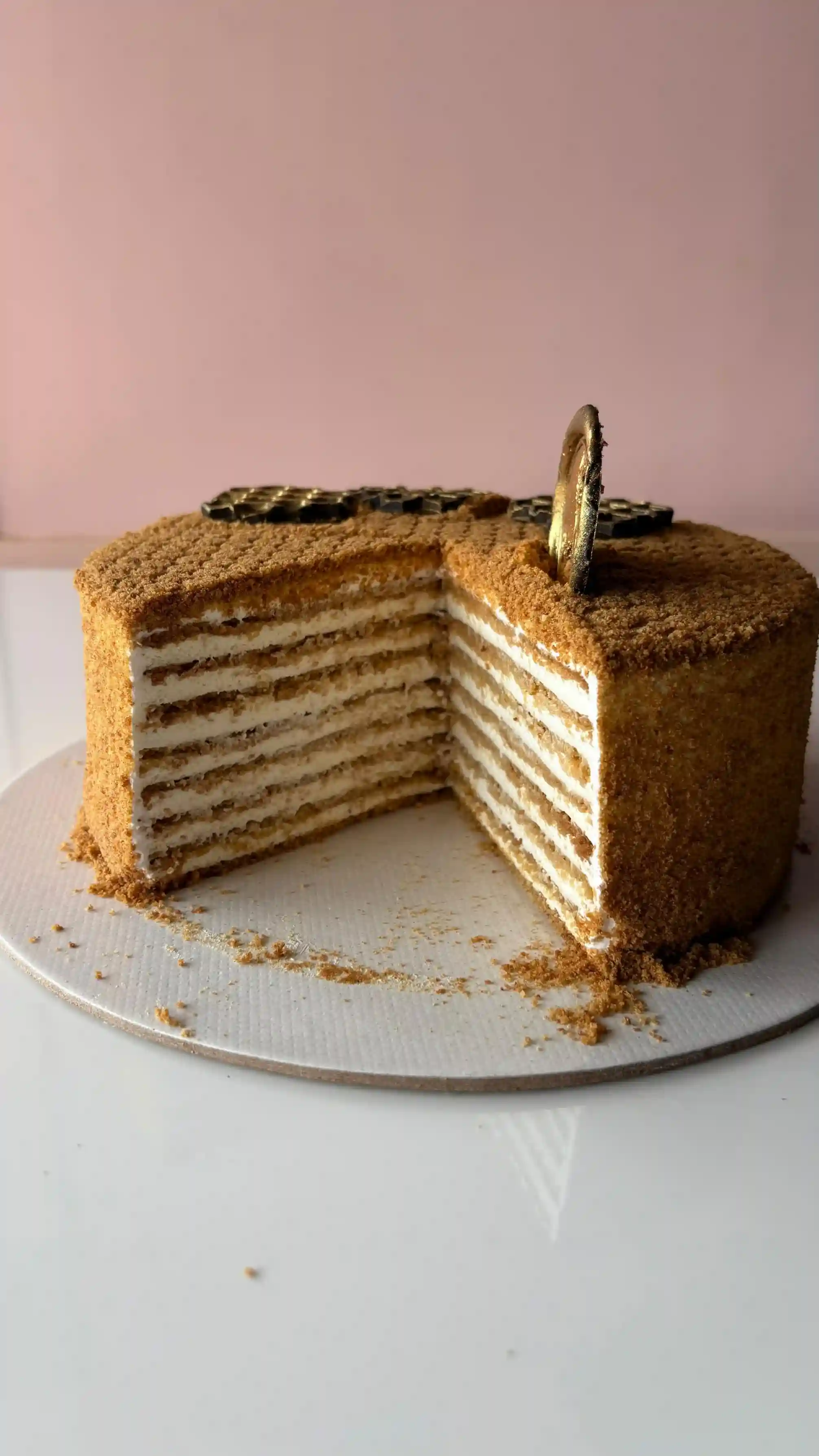 Millet Magic Russian Honey Cake 1 - By Farida